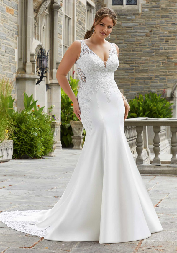 Curvy Bridal Style